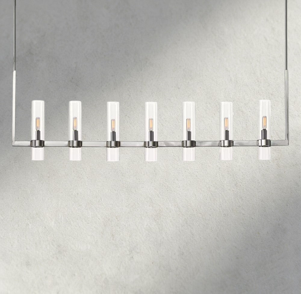 Ravelle Linear Chandelier 59", 73"-Jecanoli