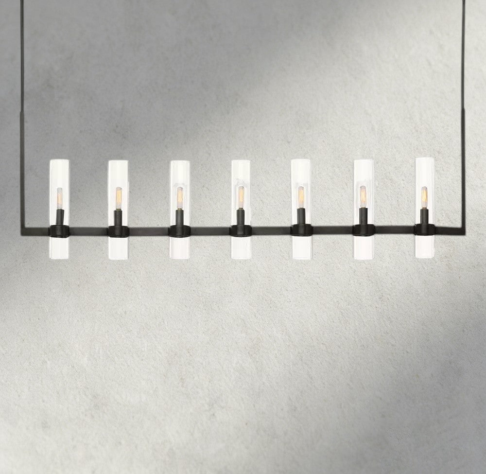 Ravelle Linear Chandelier 59", 73"-Jecanoli