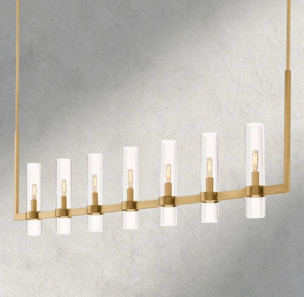 Ravelle Linear Chandelier 59", 73"-Jecanoli