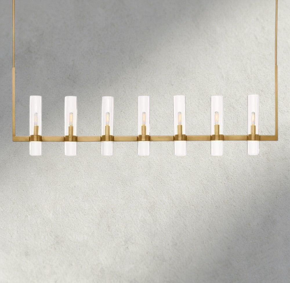 Ravelle Linear Chandelier 59", 73"-Jecanoli