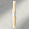 Ravelle Milk Glass Linear Sconce-Jecanoli