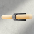 Ravelle Milk Glass Linear Sconce-Jecanoli