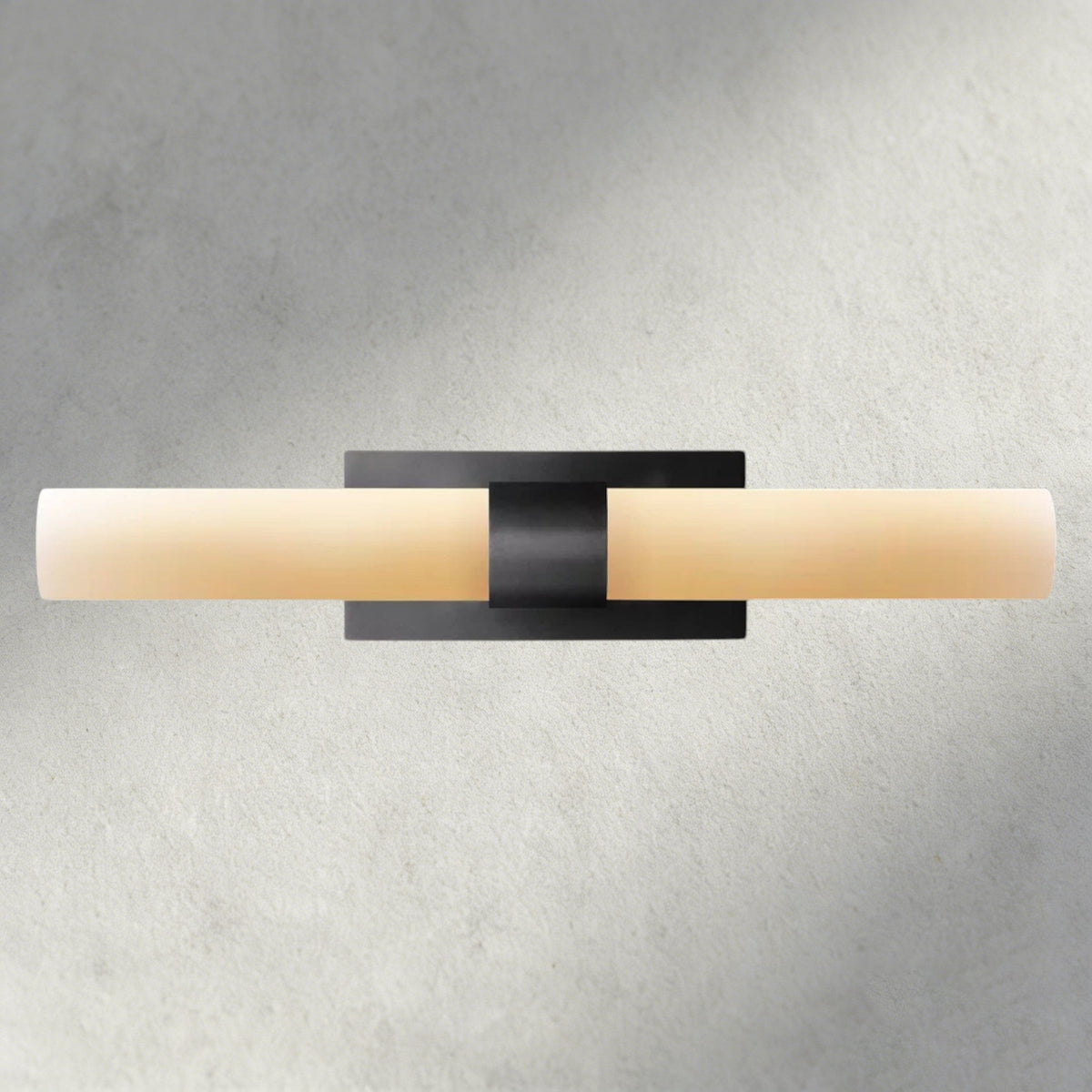 Ravelle Milk Glass Linear Sconce-Jecanoli
