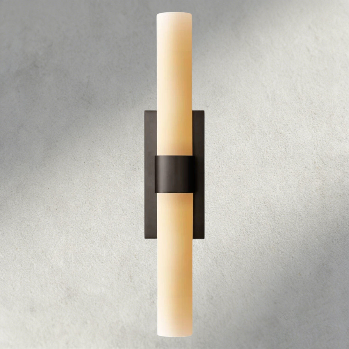 Ravelle Milk Glass Linear Sconce-Jecanoli