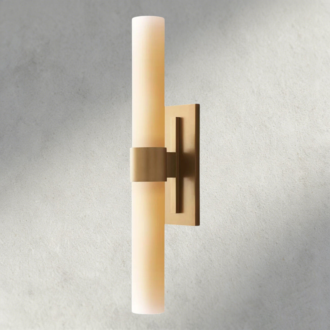 Ravelle Milk Glass Linear Sconce-Jecanoli