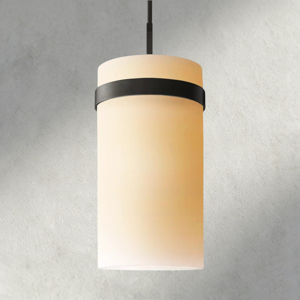 Ravelle Milk Glass Pendant 5", 8", 10", 12"-Pendant Lamp-Jecanoli