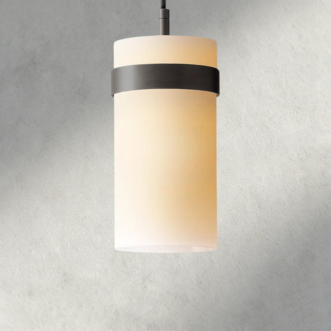 Ravelle Milk Glass Pendant 5", 8", 10", 12"-Pendant Lamp-Jecanoli