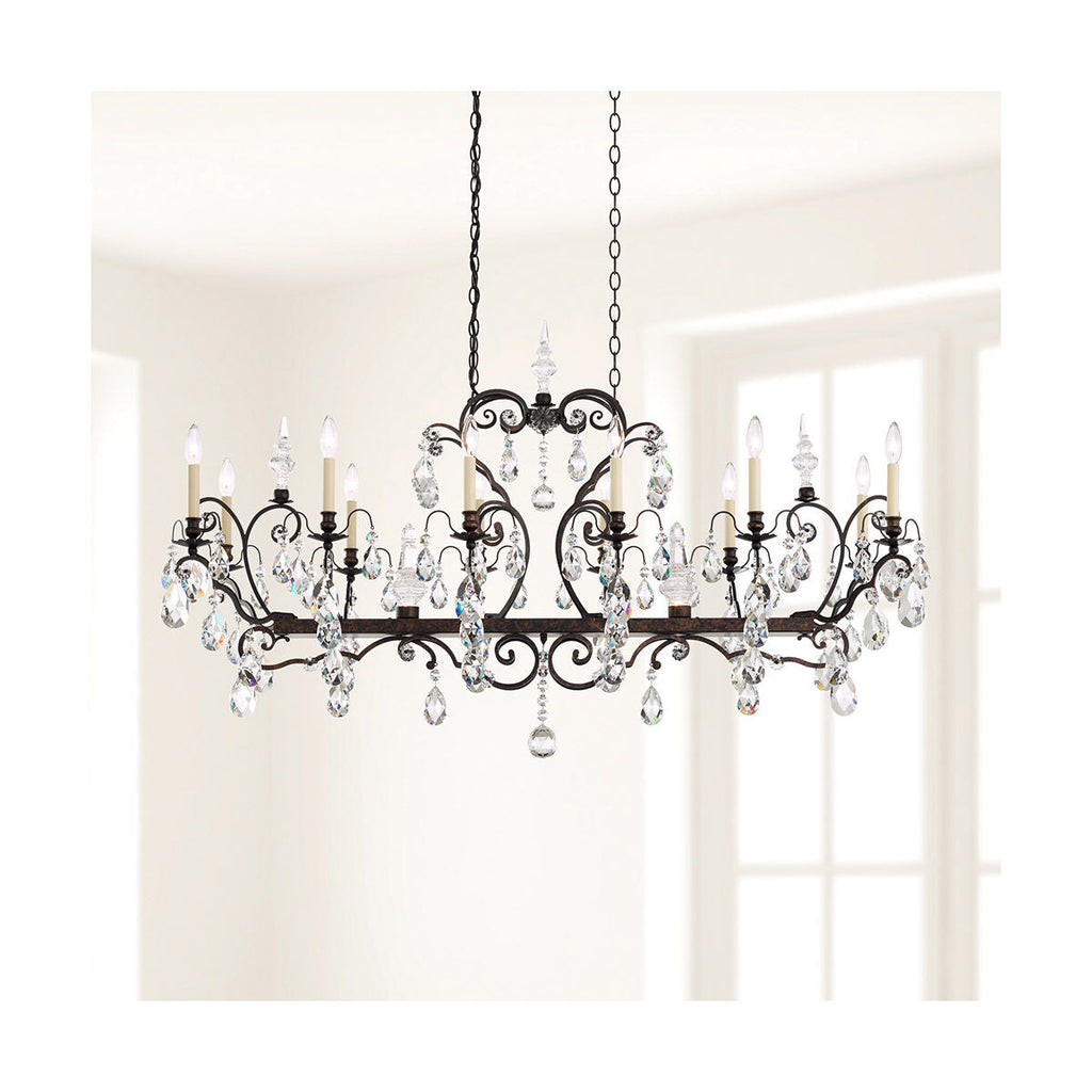 Reverie Crystal Chandelier 56"