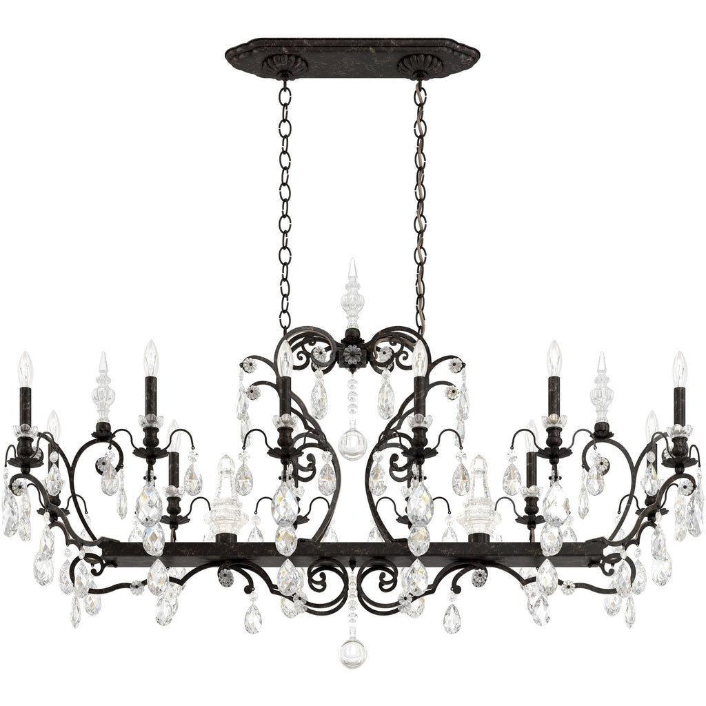 Reverie Crystal Chandelier 56"
