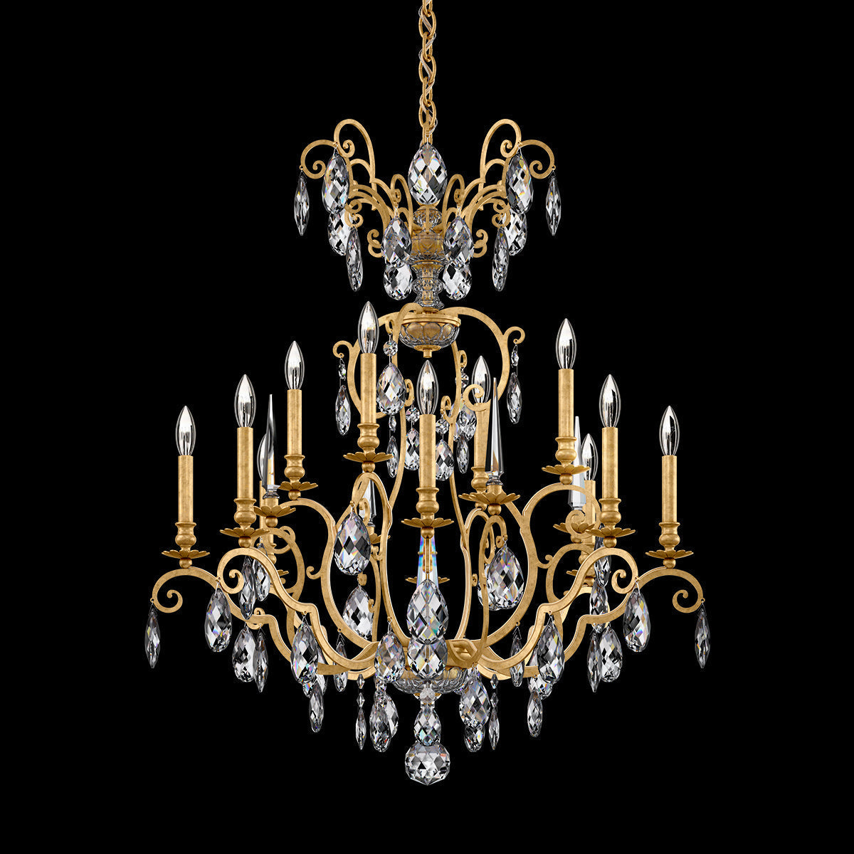 Reverie Nouveau Chandelier 32"