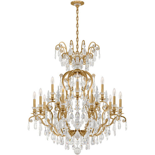 Rivenna 15 Light Crystal Chandelier 38"
