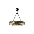 Round Vintage Alabaster Chandelier - Jecanoli