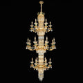 Royal Palace Crown Tiered Crystal Chandelier - 41Lights/D36.6