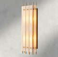San Marco Alabaster Grand Rectangular Sconce-wall sconce-Jecanoli