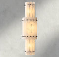 San Marco Alabaster Grand Round Sconce-wall sconce-Jecanoli