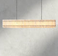 San Marco Alabaster Linear Chandelier 54