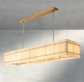 San Marco Alabaster Linear Chandelier 54