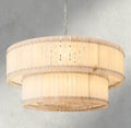 San Marco Alabaster Round Tiered Chandelier 22