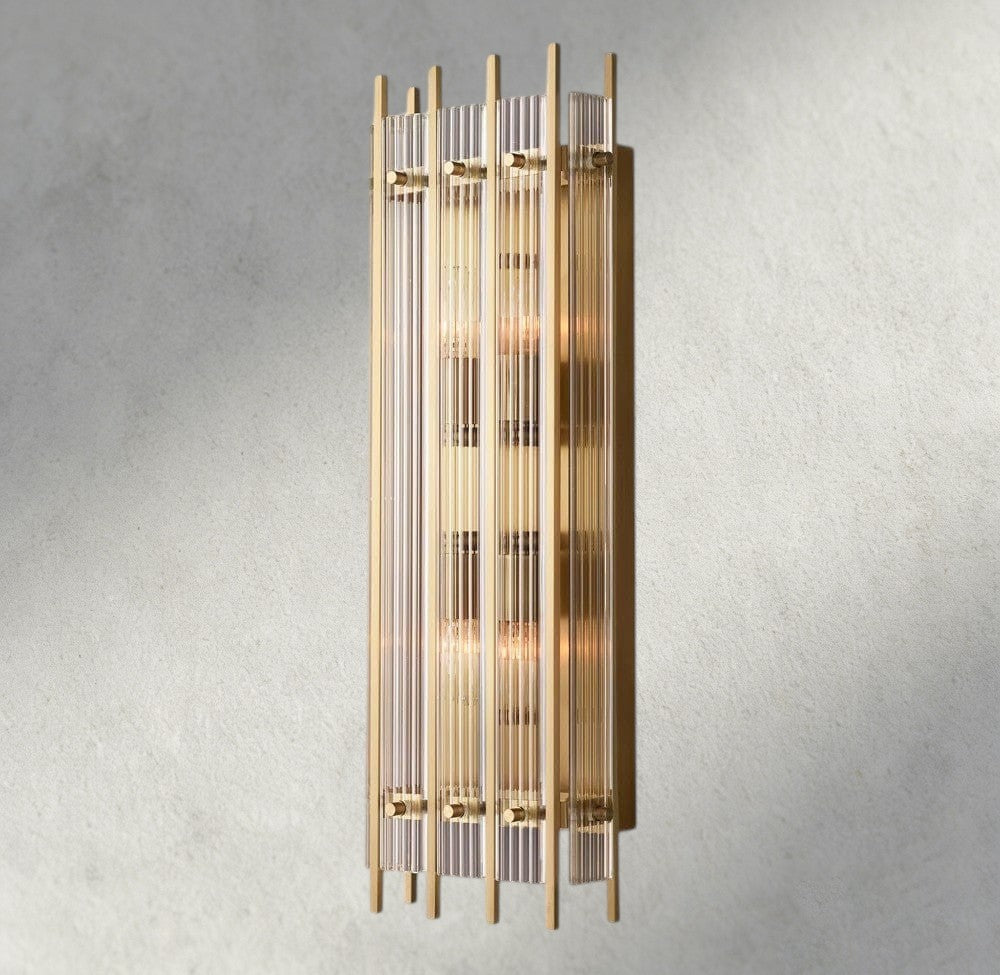 San Marco Grand Rectangular Sconce-wall sconce-Jecanoli