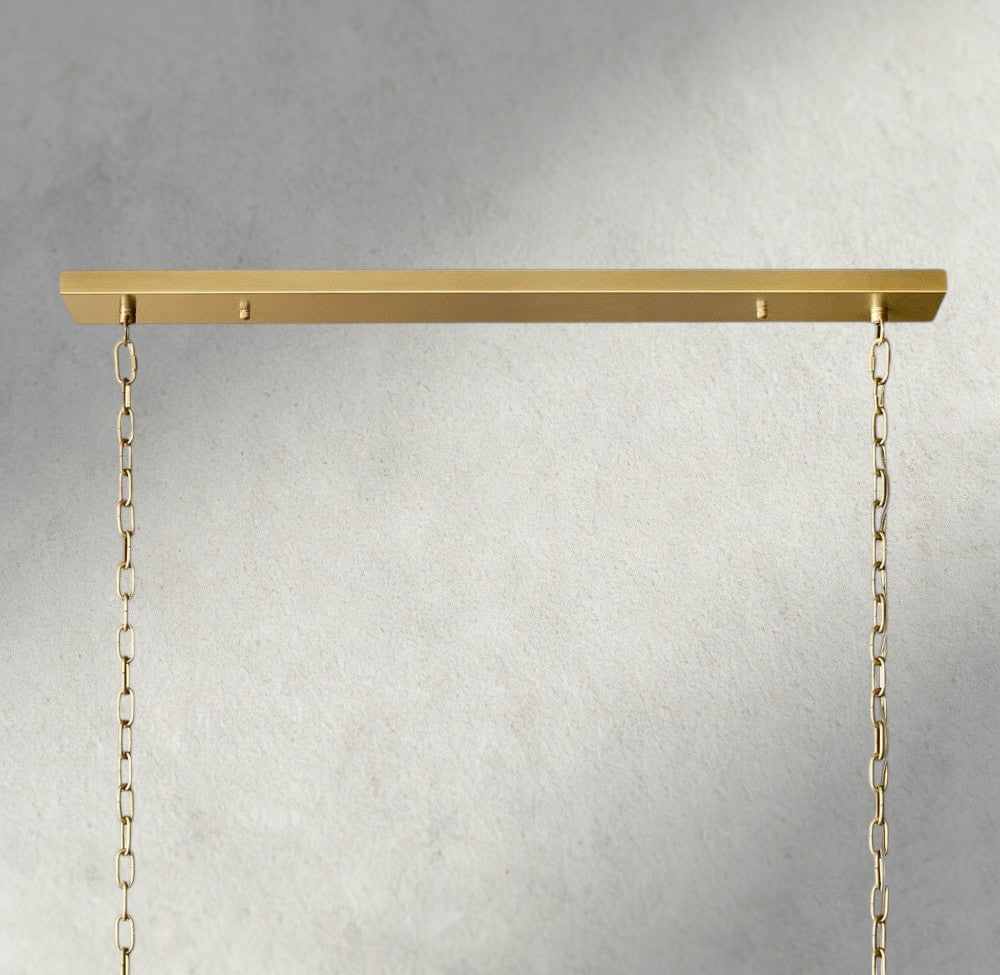 San Marco Rectangular Chandelier 54", 72"-chandelier-Jecanoli