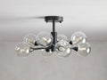 Sera Glass Globe Flushmount-Flushmount-Jecanoli
