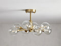 Sera Glass Globe Flushmount-Flushmount-Jecanoli