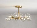 Sera Glass Globe Flushmount-Flushmount-Jecanoli
