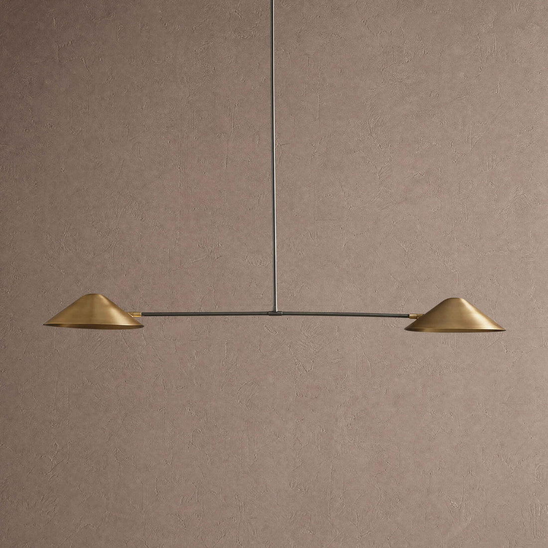 Simms 2-Light Linear Chandelier - Jecanoli