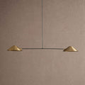 Simms 2-Light Linear Chandelier - Jecanoli