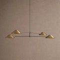 Simms 4-Light Linear Chandelier - Blushlighting