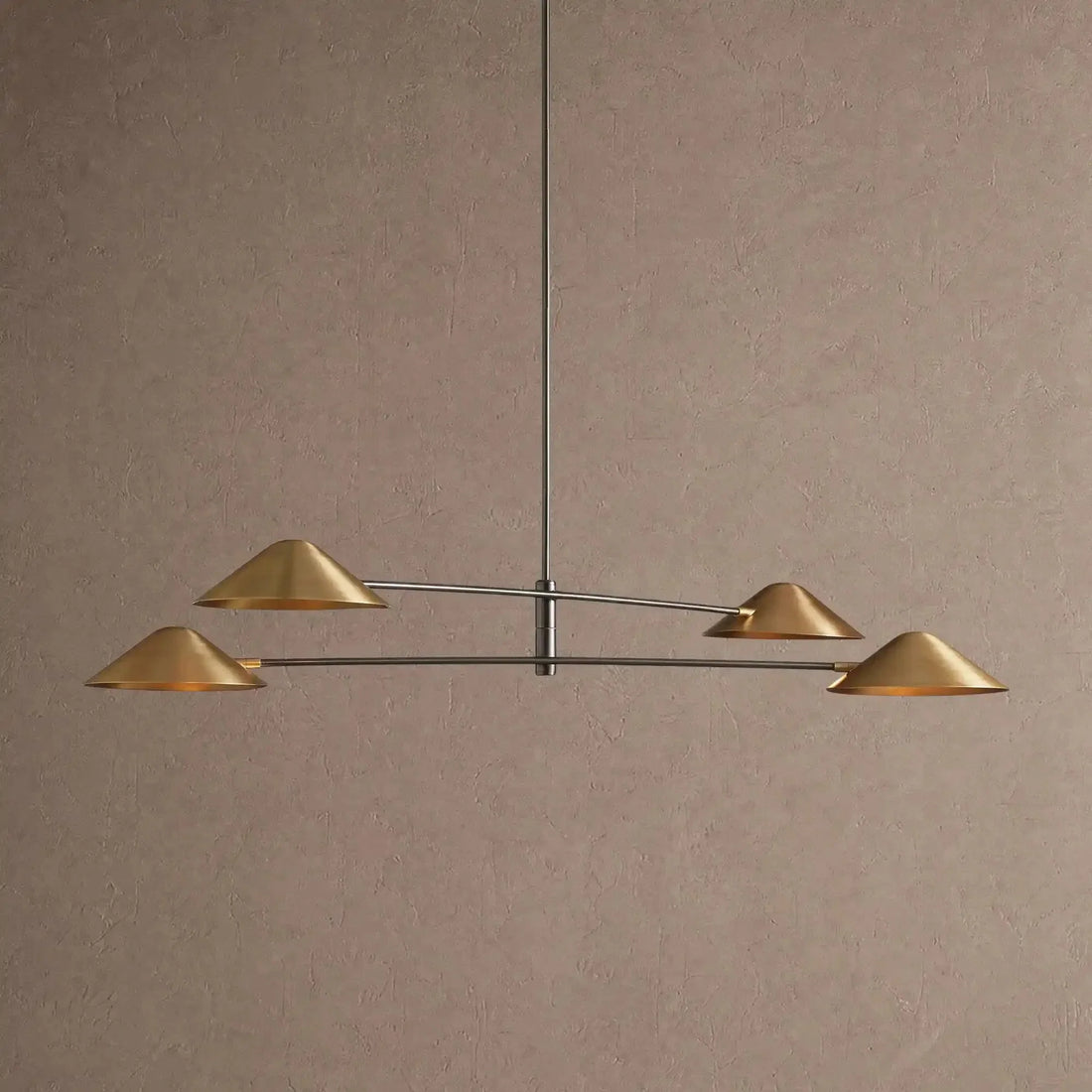 Simms 4-Light Linear Chandelier - Blushlighting