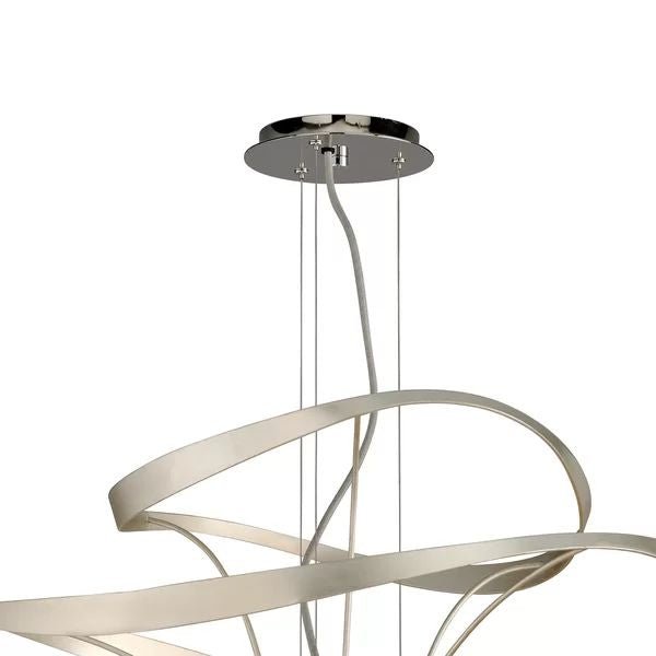 Smithereens Pendant Chandelier - Silver16.5" H x 18" W x 18" D-Jecanoli
