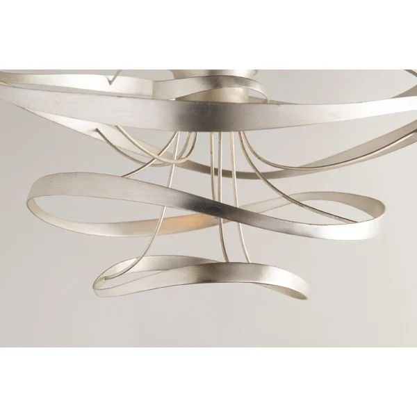 Smithereens Pendant Chandelier - Silver16.5" H x 18" W x 18" D-Jecanoli