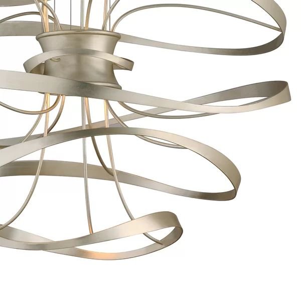 Smithereens Pendant Chandelier - Silver16.5" H x 18" W x 18" D-Jecanoli
