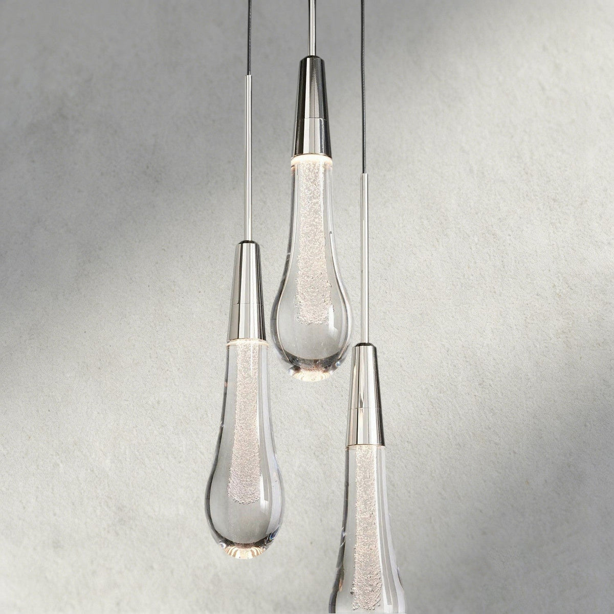 Soltaire Cluster Pendant