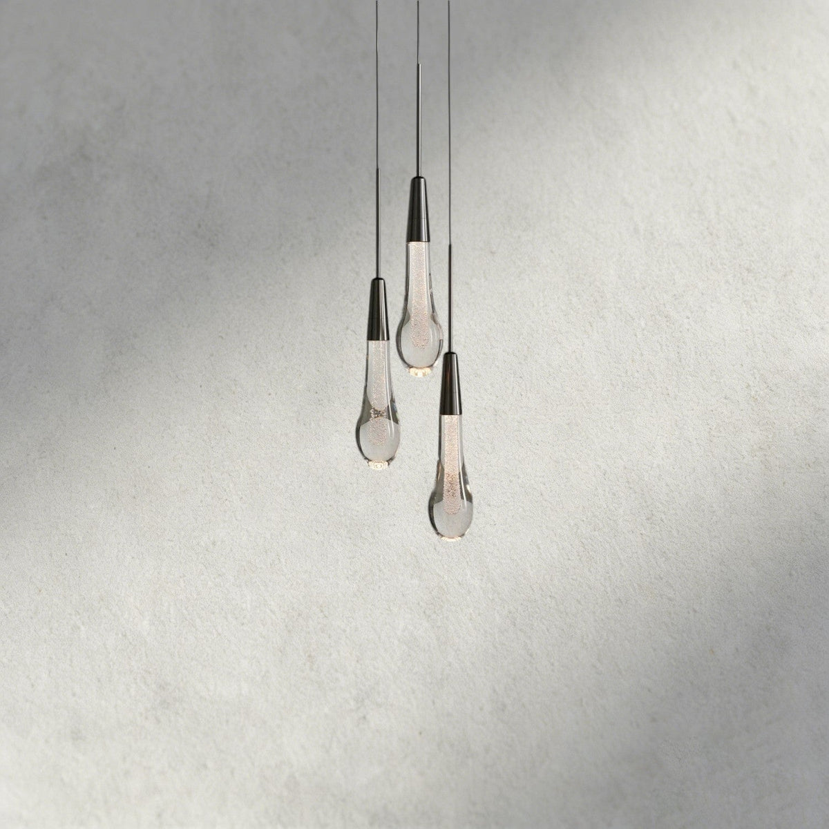 Bronze Soltaire Cluster Pendant