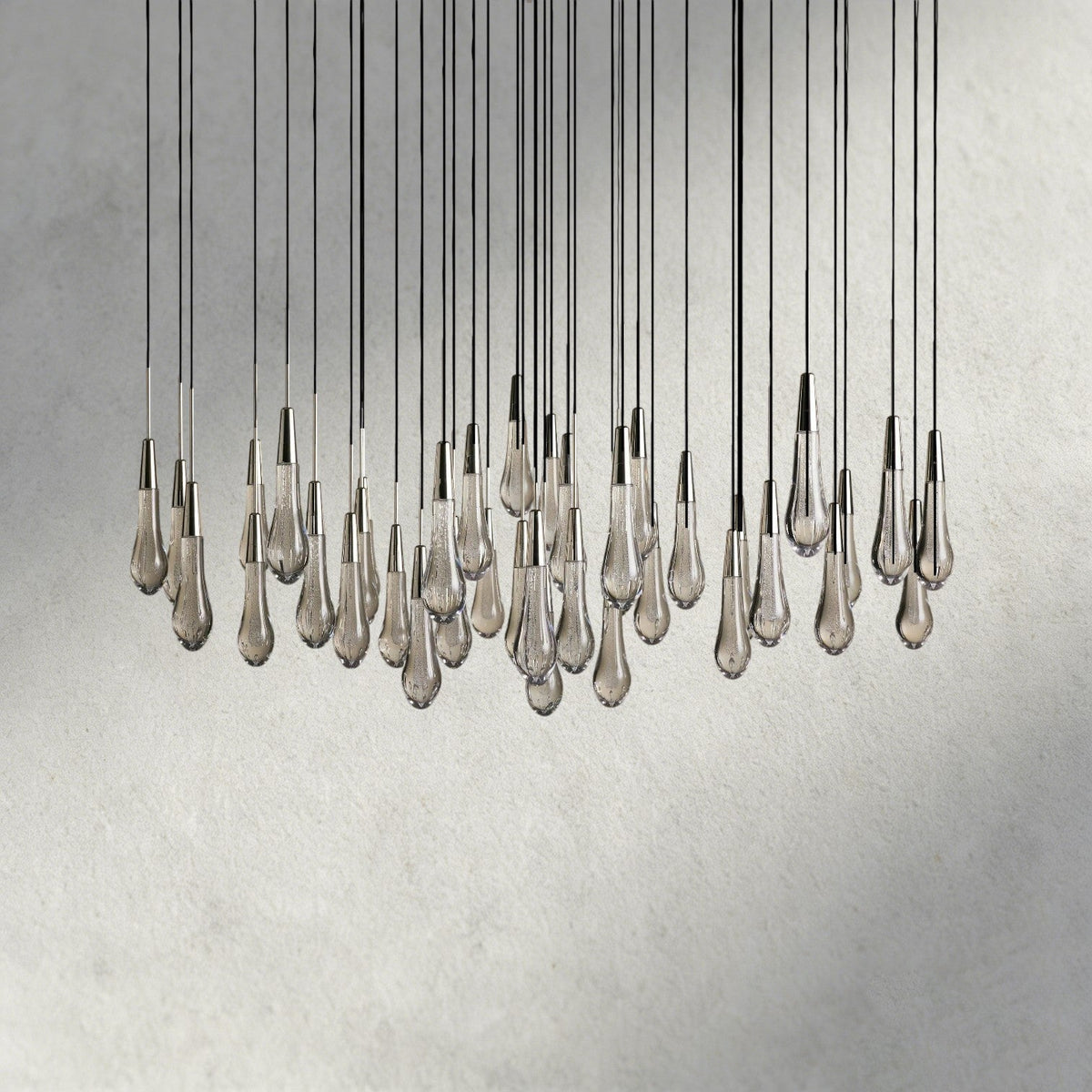 Soltaire Round Chandelier 17", 24", 36", 58"