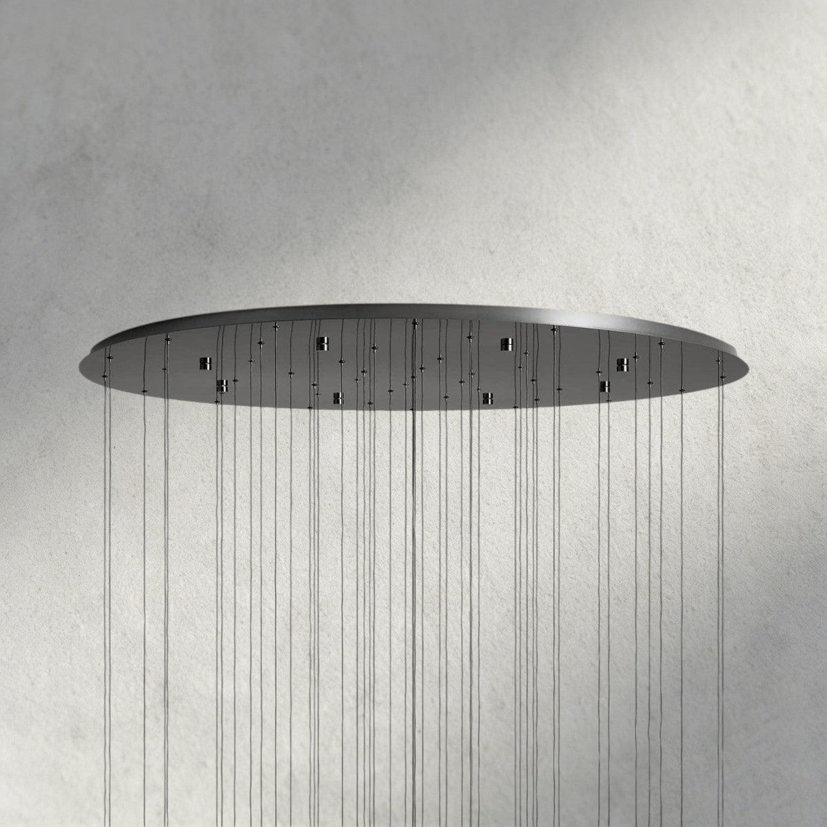 Soltaire Round Chandelier 17", 24", 36", 58"