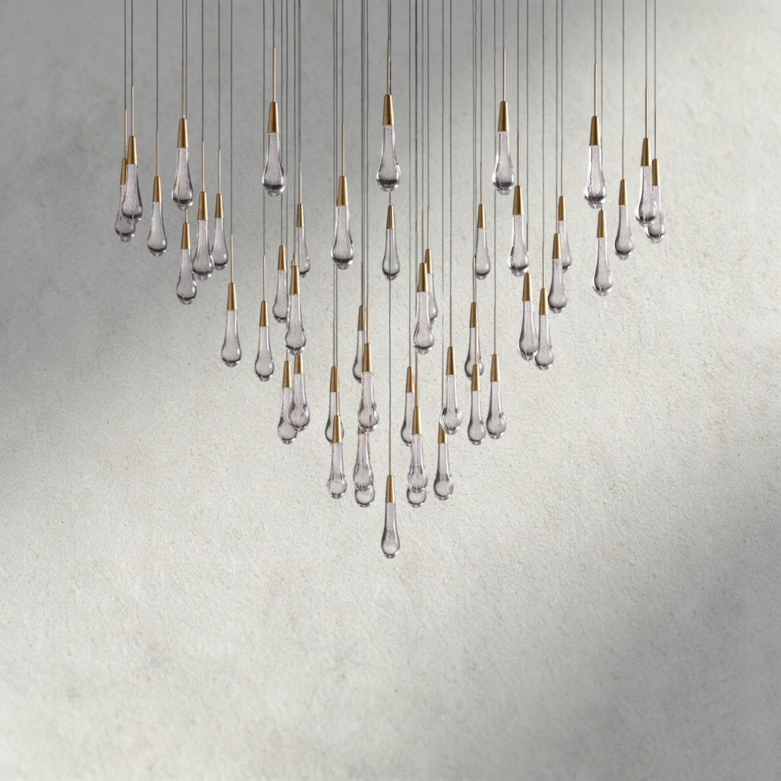 Soltaire Round Chandelier 17", 24", 36", 58"