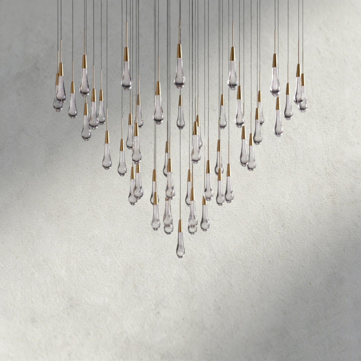 Soltaire Round Chandelier 17", 24", 36", 58"
