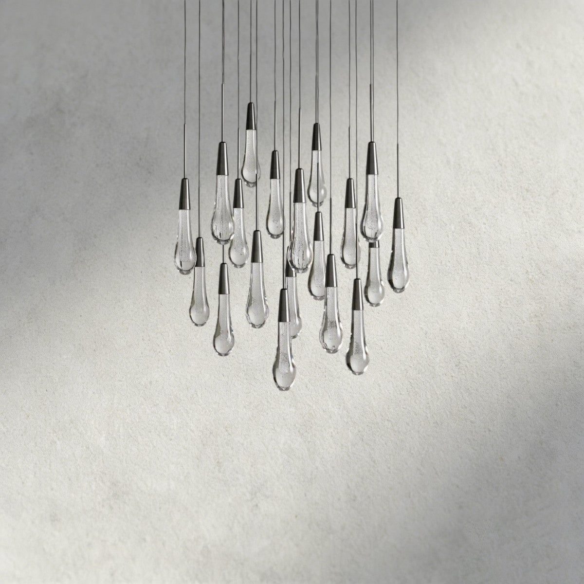 Soltaire Round Chandelier 17", 24", 36", 58"