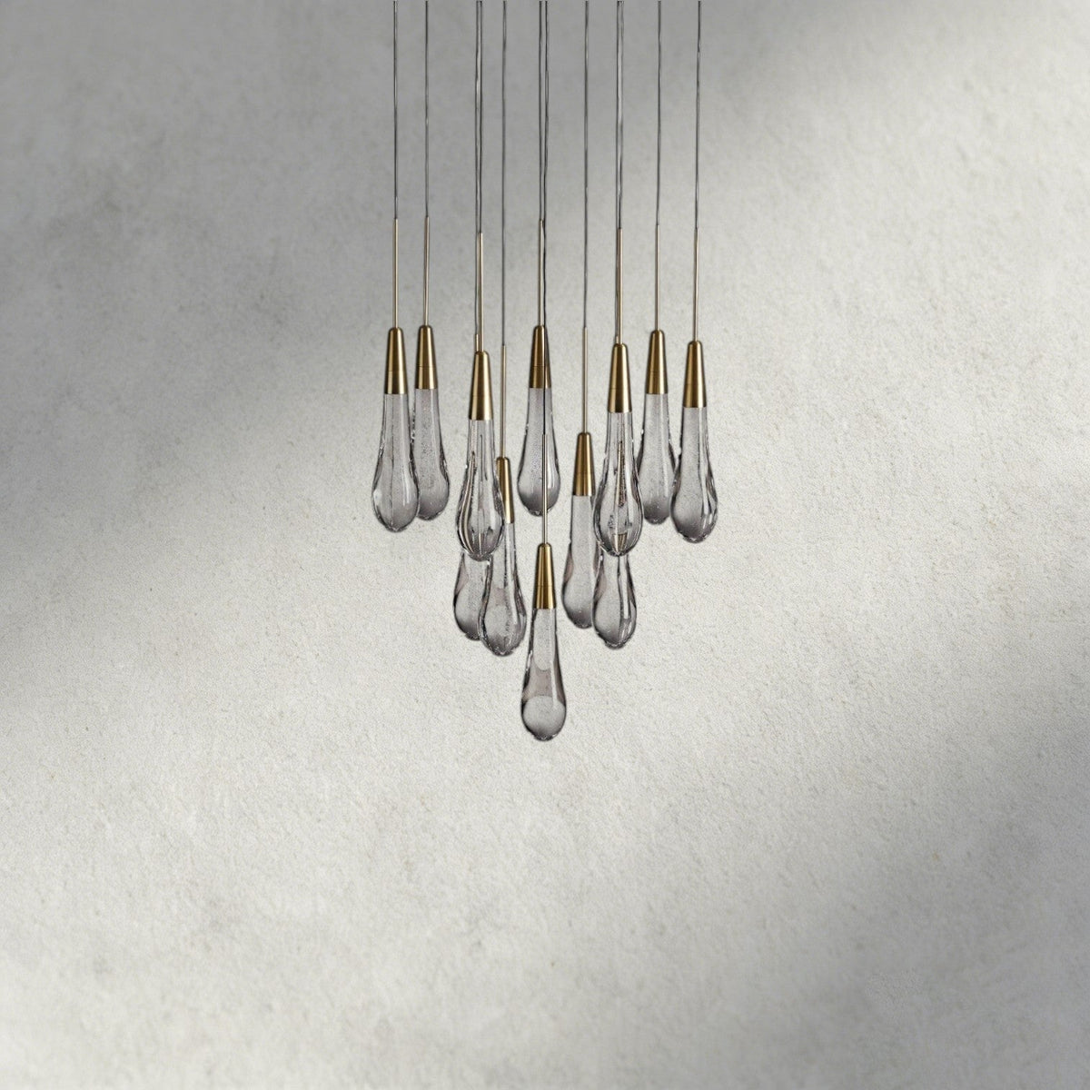 Soltaire Round Chandelier 17", 24", 36", 58"