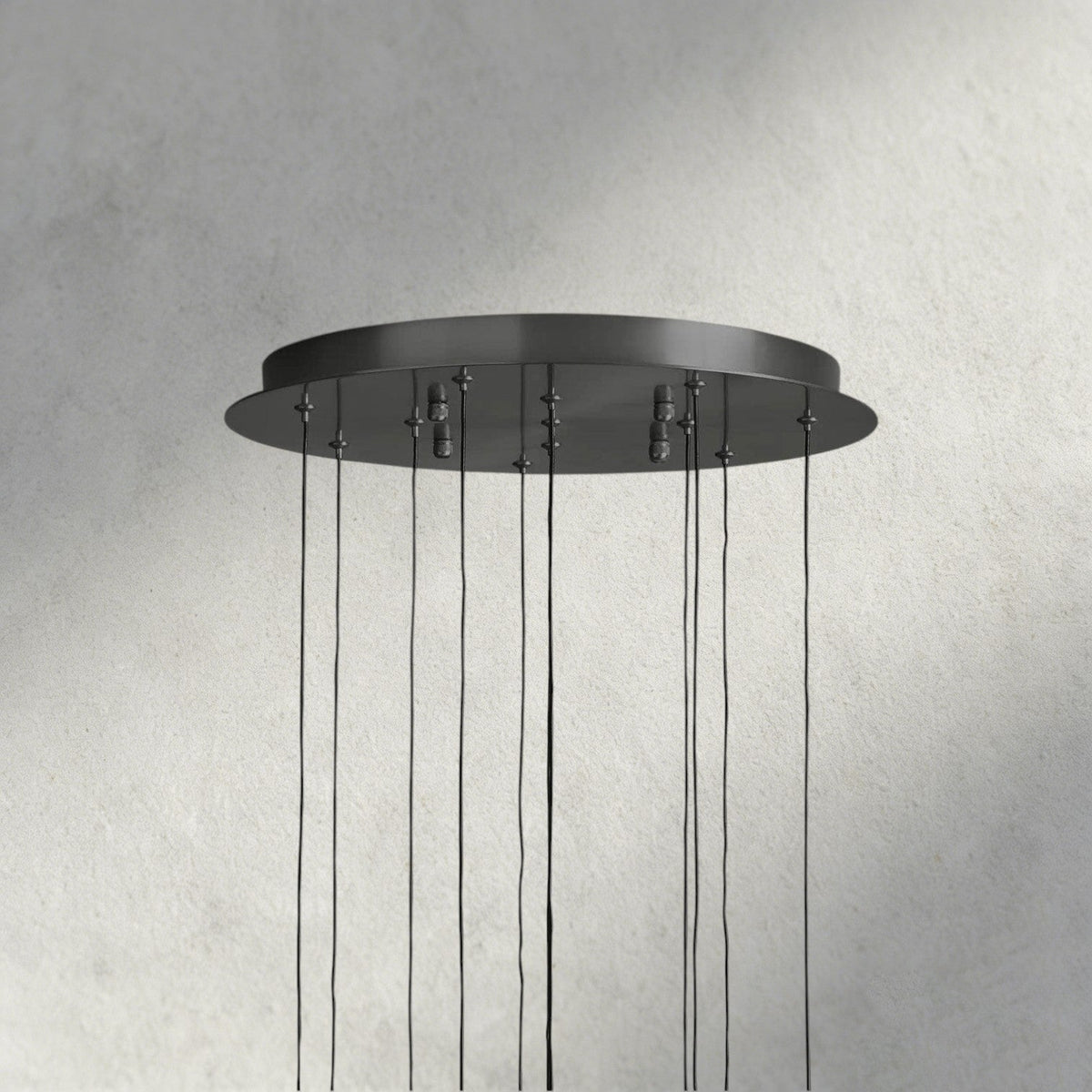 Soltaire Round Chandelier 17", 24", 36", 58"