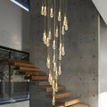 Spiral Raindrop Staircase Ceiling Lighting - 1 LightsWarm White 3000kJecanoli