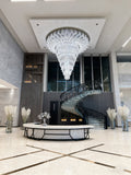 72'' Modern Foyer Crystal Chandelier Large Chandeliers for Banquet Hall-大吊灯-Jecanoli