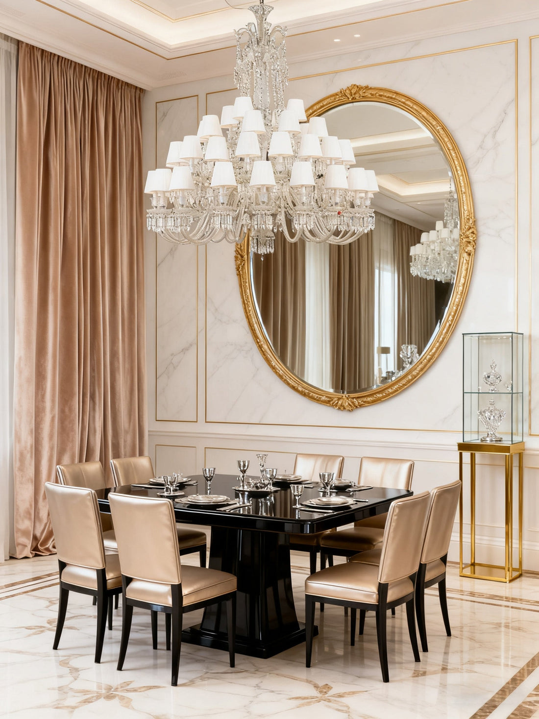 48 Lights Baccarat Inspired Crystal Chandelier 60X72 Inch Big Chandelier for Living Room-大吊灯-Jecanoli