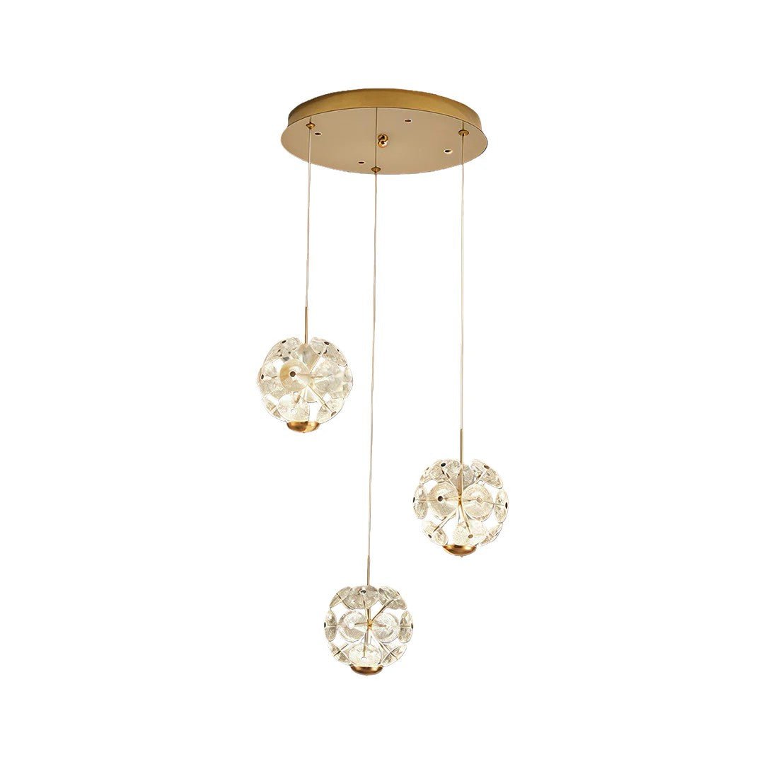 Staircase Crystal Chandelier Modern Luxury High Ceiling Light - Jecanoli