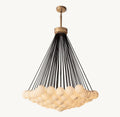Stella Alabaster Chandelier, 61 Alabaster spheres