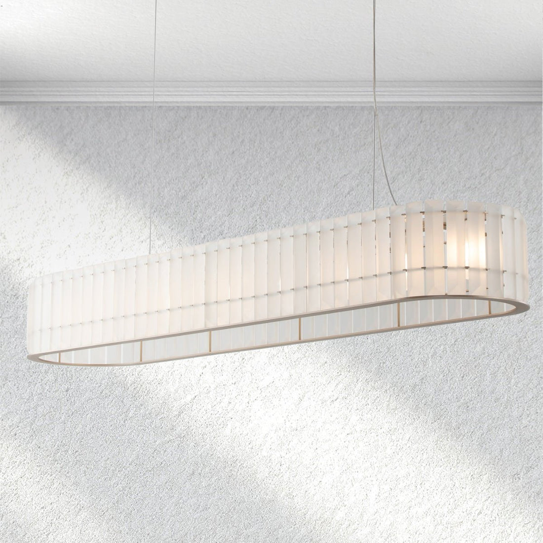 Swaroevan Parallel Rectangular Chandelier - Jecanoli