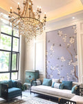 Tatum Lux Shell Crystal Chandelier - 9 Heads ∅ 31.5″ x H 47.2″/ Dia 80cm x H 120cmCopper & Clear Crystal - Manor Lights